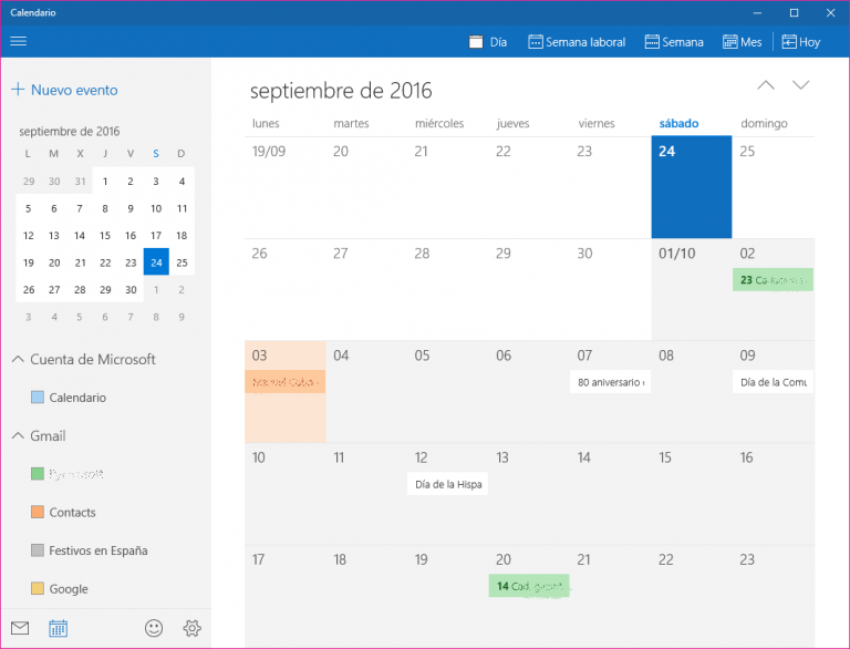 windows 10 google calendar default app