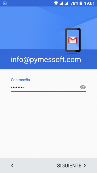 Configurar el correo en el móvil