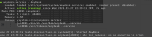 anydesk install error